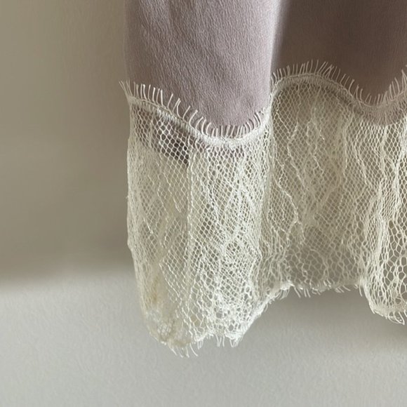 Aritzia Wilfred Chimere 100% Silk Camisole Tank Top Size X - Picture 7 of 7